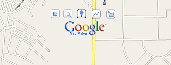 Google Map Maker is a free online tool to mark places you are familiar with