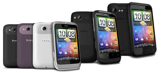 New HTC Android Phones