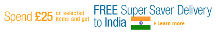 Amazon UK Free Shipping to India, Australia, New Zealand and South Africa