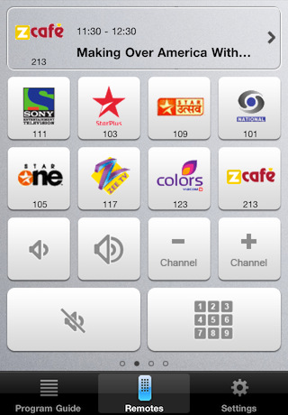 Tatasky iphone app remote2