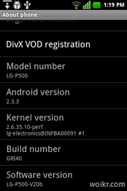 LG Optimus One Android 2.3 Upgrade