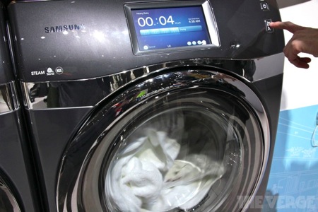 Samsung WiFi Washer Front