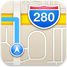 iOS 6 maps logo