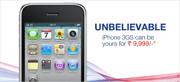 aircel iphone 3gs